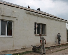 Ремонт фасада и крыши дома №1 по улице Монтажной 