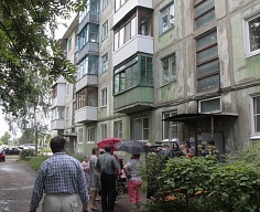 Встреча жителей многоквартирного дома в Новомосковске