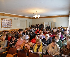Собрание жителей поселка Теплое