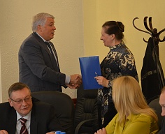 Михаил Грязев и Татьяна Саломасова