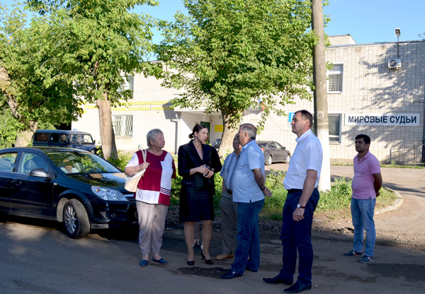 Выход депутатов Тульской областной Думы по обращению жителей