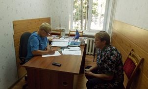 Жители д.Яблонево Каменского района обратились на прием к муниципальному координатору