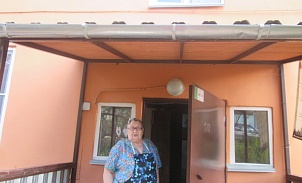 Муниципальный координатор в г.Алексине пообщалась с жителями домов,где идет капитальный ремонт