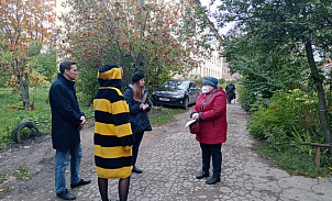 В Щекинском районе специалисты провели общественный мониторинг подготовки домов к зиме