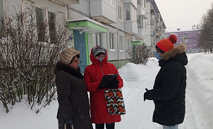 В Тульской области проверяют качество уборки снега на придомовых территориях 