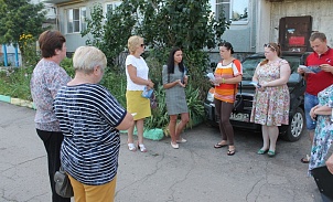 В Богородицком районе эксперты встретились с жителями по актуальным вопросам ЖКХ 