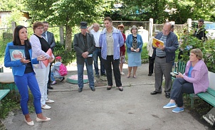 В Чернском районе эксперты встретились с жителями по актуальным вопросам ЖКХ 