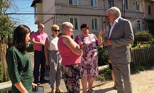 Жители Суворова активно участвуют в программах по благоустройству придомовых территорий